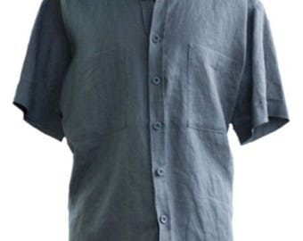 Shirt Chanvrine - 100% hemp - gray color