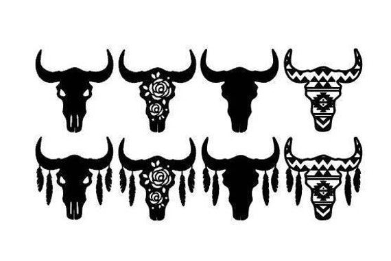 Free Free 197 Aztec Cow Skull Svg Free SVG PNG EPS DXF File