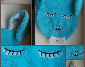 Plush rabbit smart was customized by name