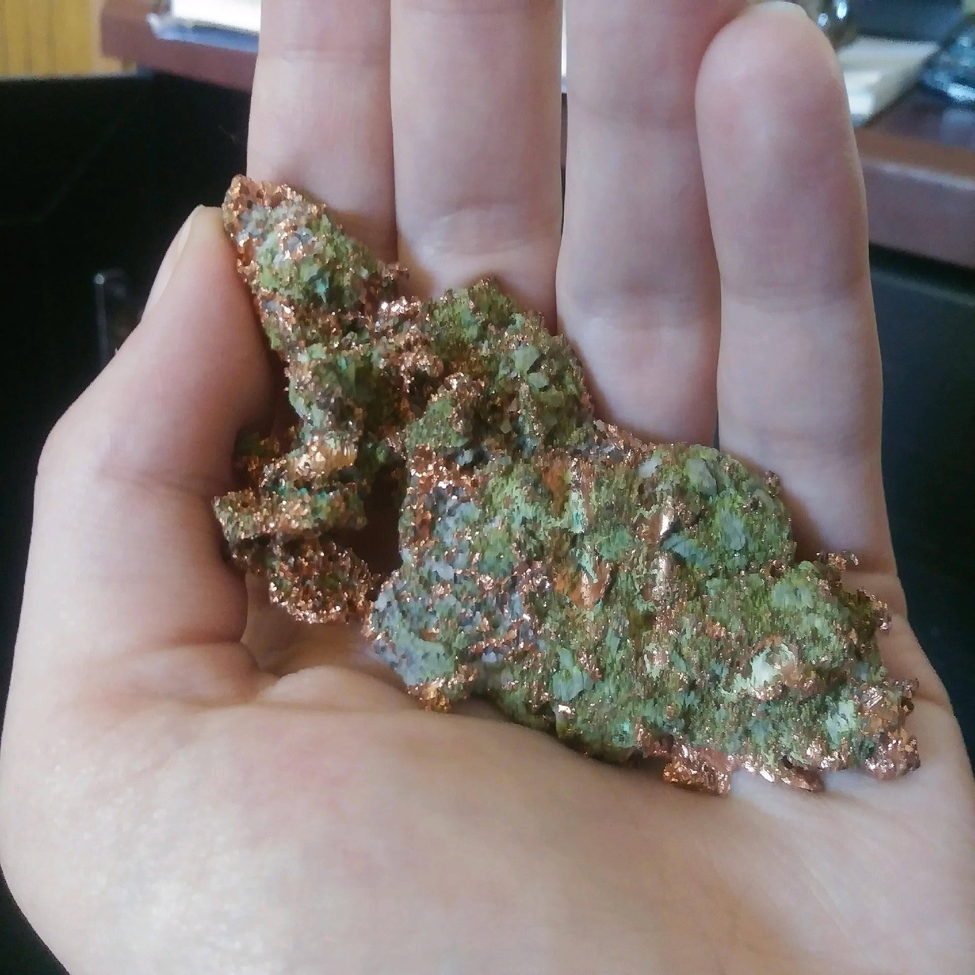 natural copper, vein copper, copper ore, healing stone, crystal