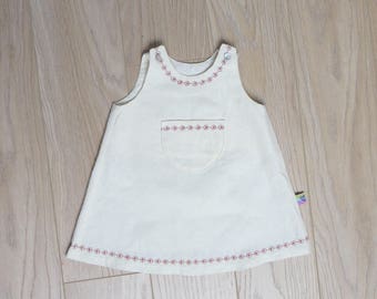 dress from organic cotton and hemp