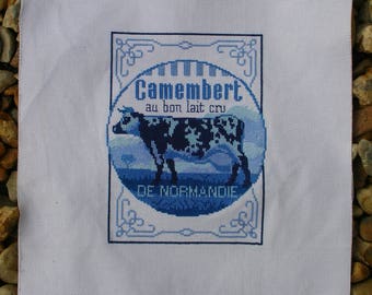 embroidery style advertising