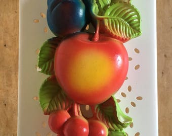Chalkware, fruit, Miller Studio, 1974