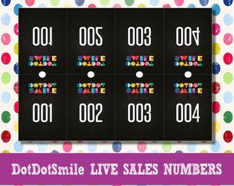 Chalkboard DotDotSmile Live Sales Numbers; facebook live sales, dot dot smile number, dds live number, dot dot live sale, dot smile facebook