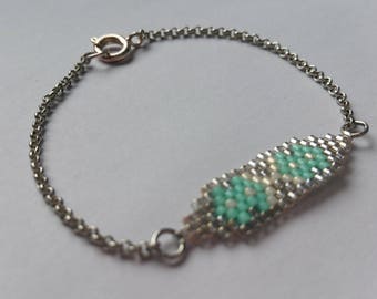 Miyuki Mint bracelet