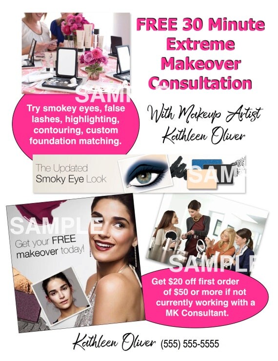 Mary Kay Consultation Flyer Printable