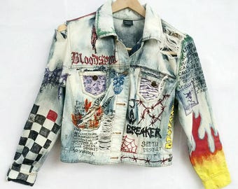 Hand Painted Denim 