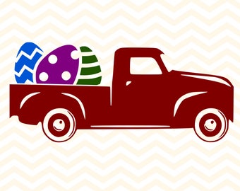 Free Free 266 Truck With Easter Eggs Svg SVG PNG EPS DXF File