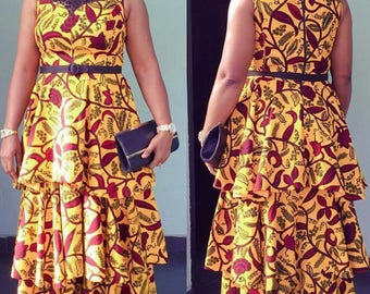African maxi dress | Etsy