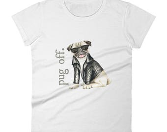 pug t shirt mens