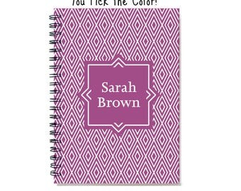 2017 2018 personalized planner, custom weekly calendar, you pick any 12 months, weekly planner, personal planner book, SKU: pli dia