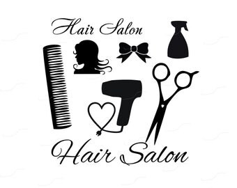 Svg salon  Etsy