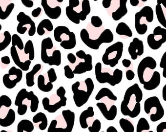 Pink Cheetah Leopard Wool Felt Metal Headband Gold Accent