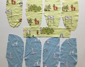 SALE. Munki Munki Christmas Tree Lot and Dogs