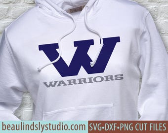 Warriors Team SVG, Warrior SVG, Any Sport SVG File, Team Sport svg, Football Mom svg, svg File For Silhouette, svg File For Cricut Project