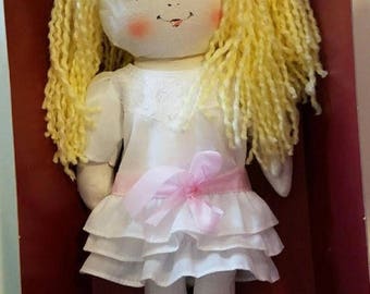 super sale vintage rag doll