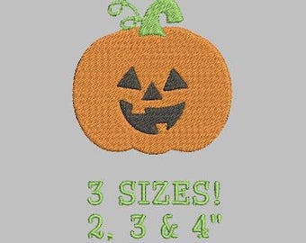 Buy 1 Get 1 Free! Pumpkin Embroidery Design Halloween Embroidery Design Jack O Lantern Embroidery Design Mini Pumpkin Small Pumpkin Mini Jac