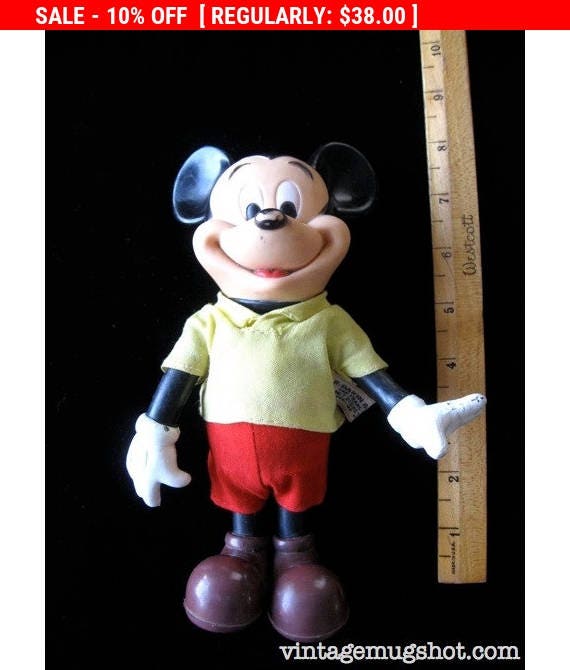 vintage mickey mouse doll value