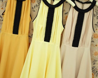  Mustard  yellow  bridesmaid  dress  Etsy UK 