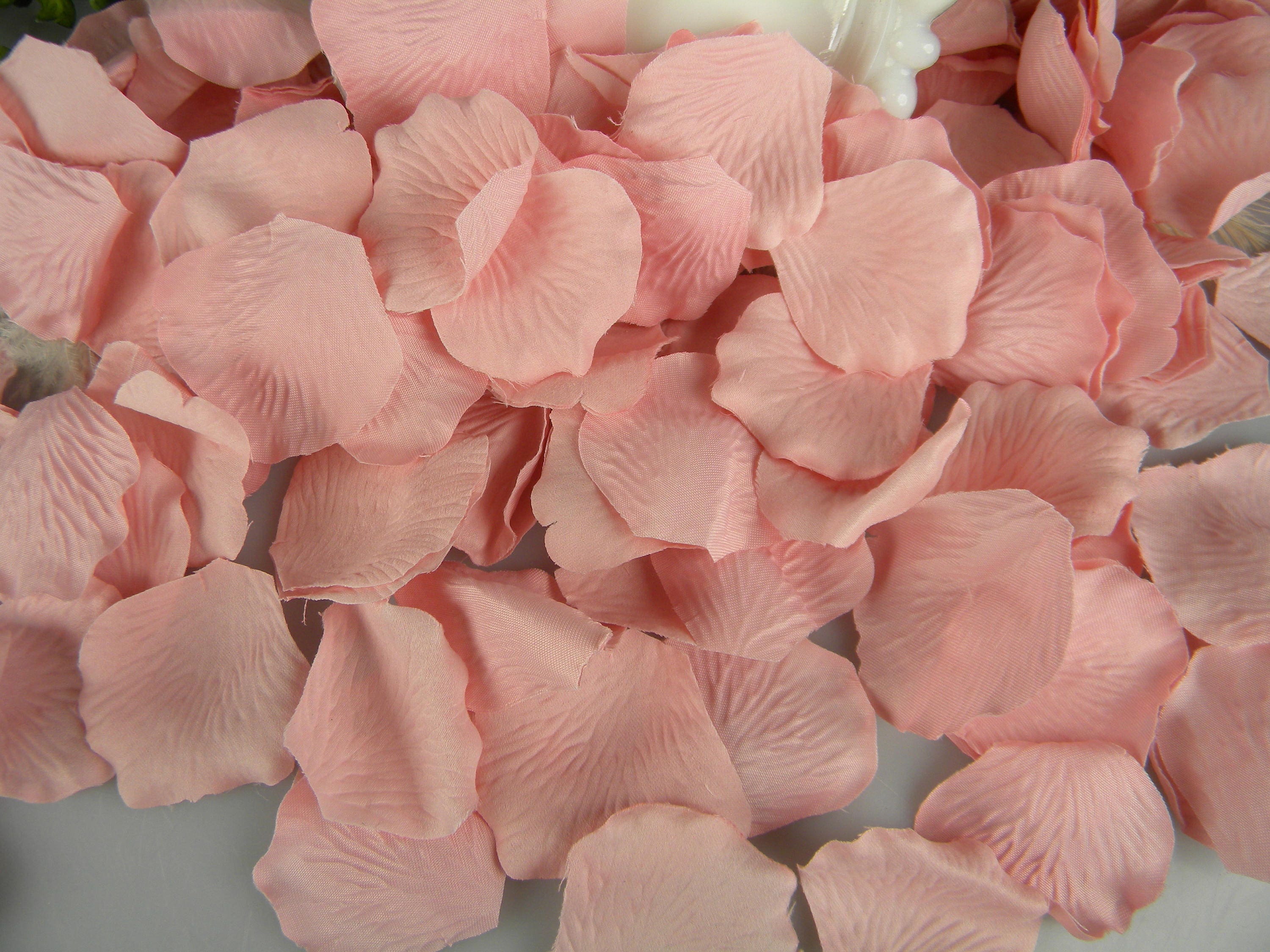 200 Pink Blush Rose Petals Bulk Flower Petals Artificial