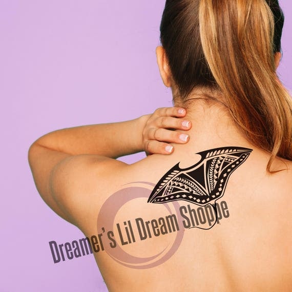 Stingray Manta Ray Tattoo Design Beach Vacation Diver Poster by Levkok  Veron - Fine Art America