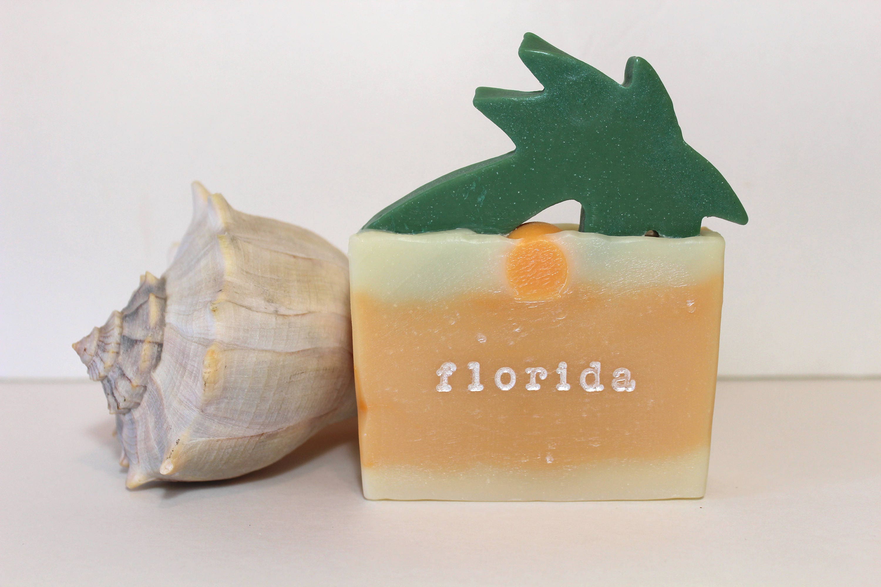 Florida Stamped Handmade Soap Say it with Soap Soap with