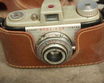 Vintage Camera Kodak Pony 828 with 44mm Lens for 35mm Film, Home Decor, Wedding Decor, Camera
