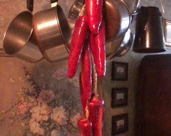 Red Hot Chili Peppers on a Rope, Kitchen Decor