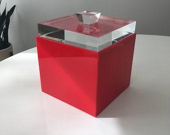 Albrizzi Ice Bucket - Lucite - Modern Ice Bucket