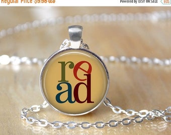 Book Necklace, Once Upon A Time, Literature, Readers, Reading, Gifts, Literacy Necklace, Library, Librarian, Heart, Love Books 39