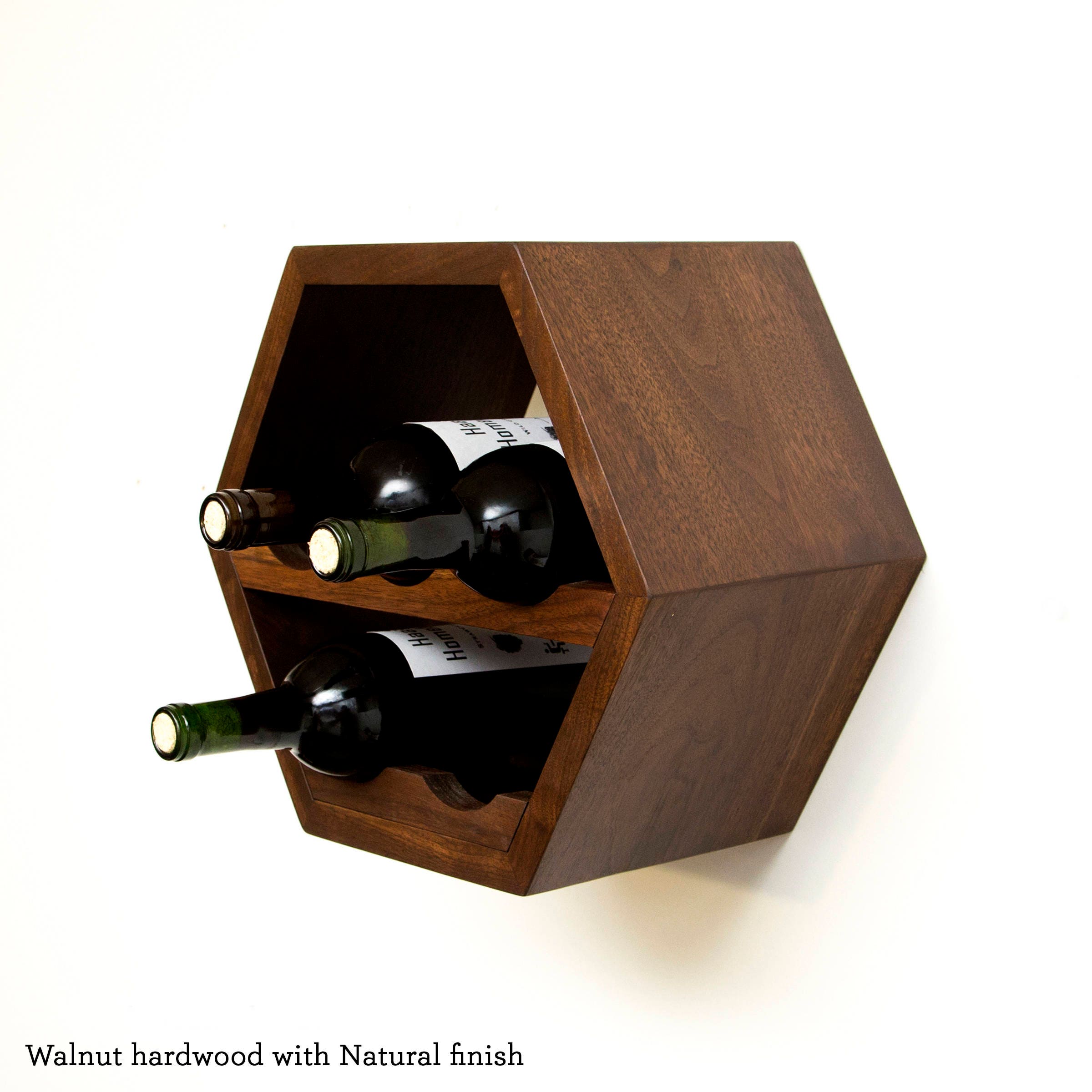 Hexagon Wine Rack Wine Storage Modern Wine Rack Geometric
