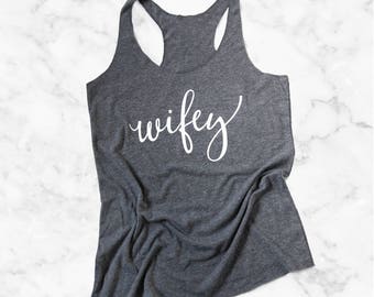 SALE Wifey Tee, Bride Tee, Wedding Bridal Shirt, Bachelorette Top, Wifey Tee, Bride Bridal Shower Gifts, Engagement, Wedding