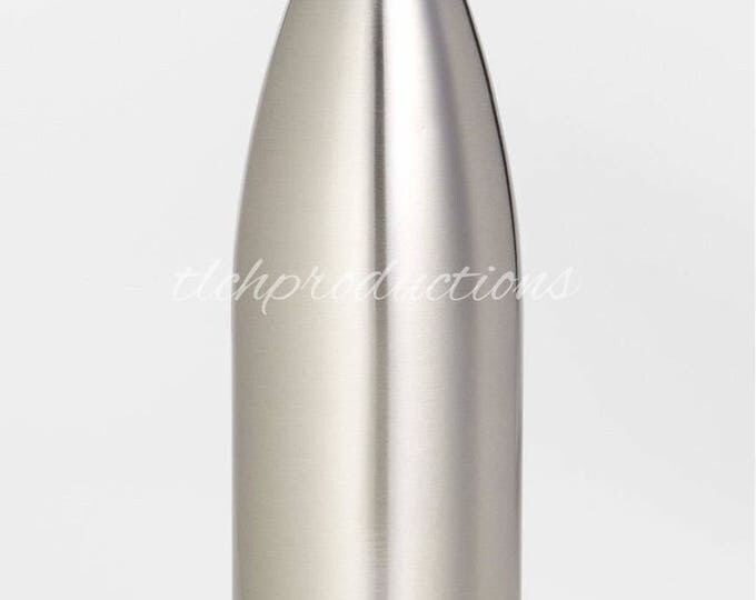 Custom Stainless Steel Broadway Logo Water Bottle STAYS COLD 24 HOURS