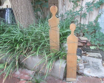 Yard Art-Garden Art- Folk Art- Plant Art-Wood Sculpture-Handmade Art- Salvaged Wood Art-Outdoor Art-Plant Marker-Primitive Yard Art
