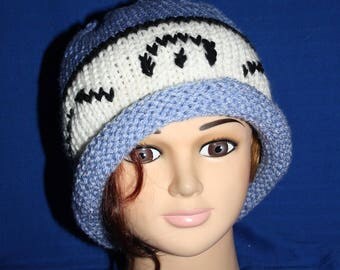 simple jersey blue tones with embroidery Cap