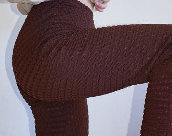 Cocoa Sheer Textured Bells