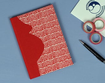 baby memory book, mom to be, Pregnancy diary, maternity gift for pregnant substance-related pregnancy journal, Pregnant, red white flowers