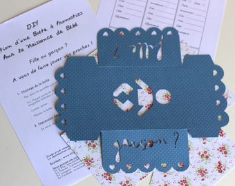 Kit baby game: picks with participatory ballot box