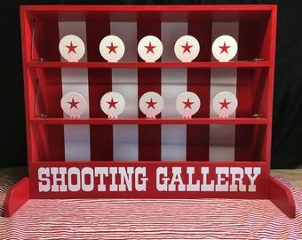 Old west vintage style Carnival Shooting Gallery Game