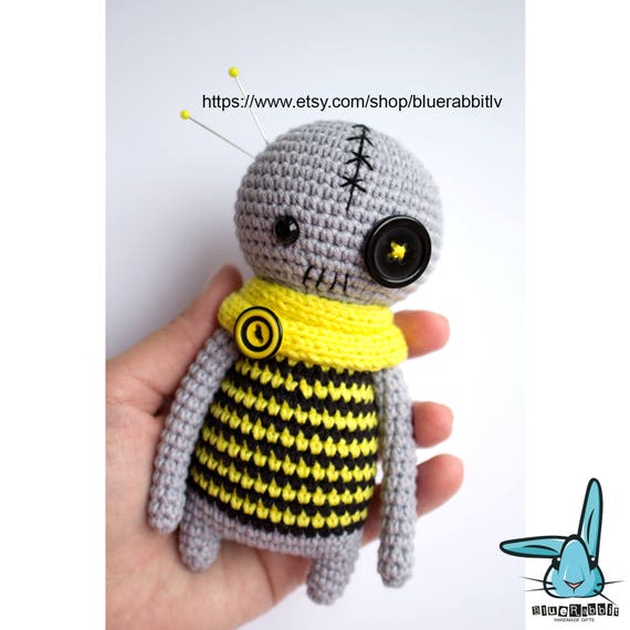 yellow voodoo doll