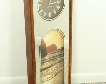 Mirrored Wall Clock mirror wall clock | etsy Mirrored Wall Clock mirror wall clock | etsy