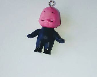 X 1 baby head pink blue kawaii body 35mm