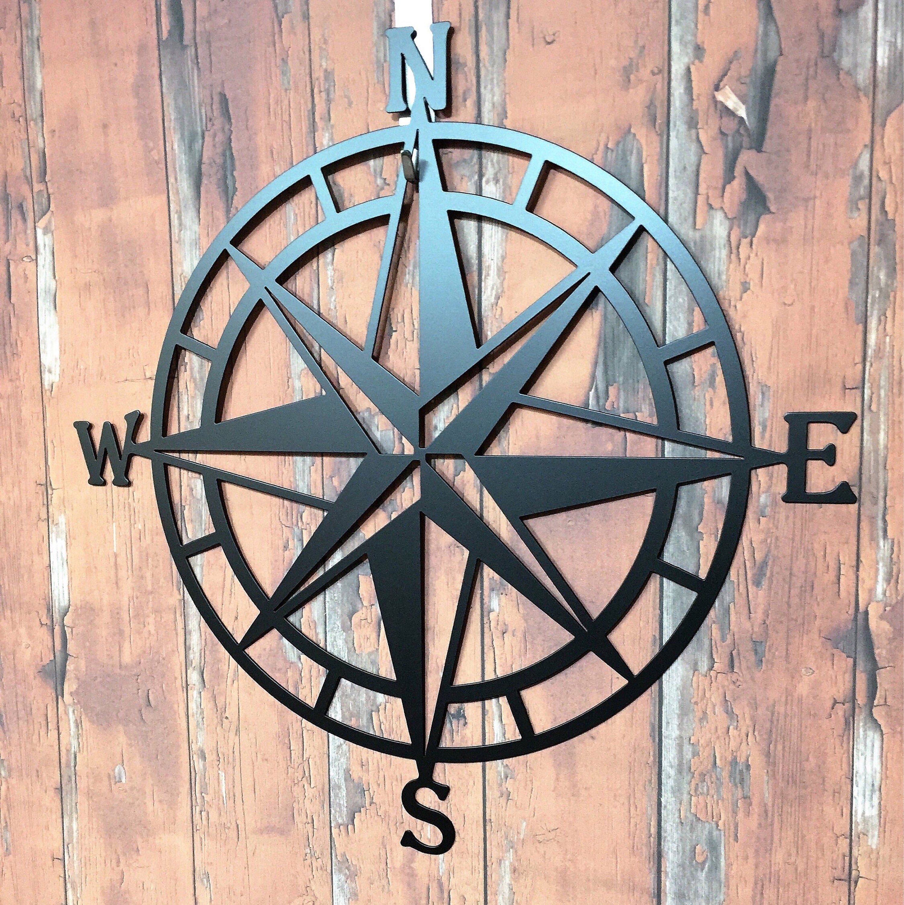Compass Wall Decor Nautical CompassWall Art Nautical Metal