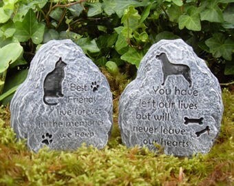 Pet Memorial Stone, Dog or Cat Memorial Marker, Cat Memorial Stone, Dog Memorial Stone,Pet Sympathy Gift, Grave Marker
