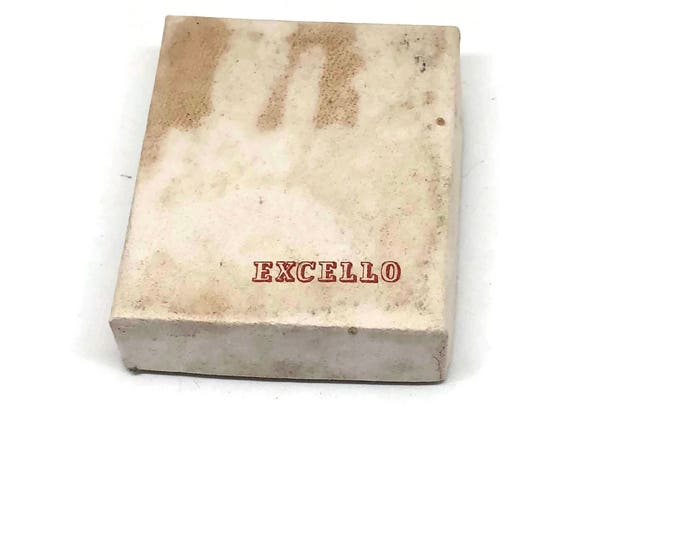 Vintage Excello Lighter 1950s Pocket Lighter in Box, Working Silver Lighter, Simple Art Deco Design, NEW Condition, Automatic Shurlite Japan