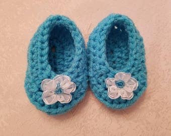 Baby Booties, Baby Shoes, Newborn Booties, Baby Shower Gifts, Baby Girl, Baby Accessories, New Baby 3-6 mos.