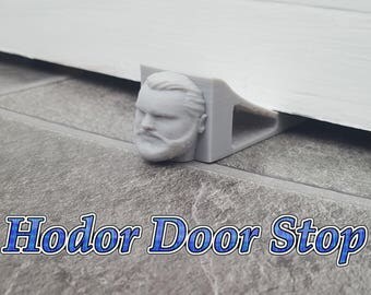 Hodor Door Stop DoorStop 3D Printed Design Hold Door Game Of Thrones Character Fantasy Dragons Gadget Collectors Fun Trendy Geeks Nerds TV