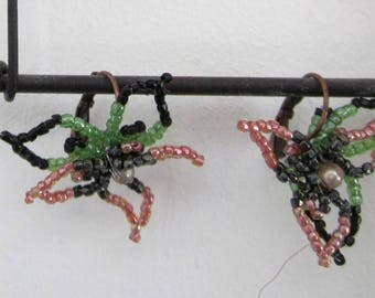 Shabby chic Pearl Stud Earrings