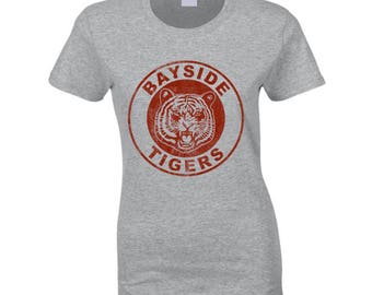 Bayside Tigers Saved By The Bell Fun Cool Kelly Kapowski Graphic Tv Show T Shirt