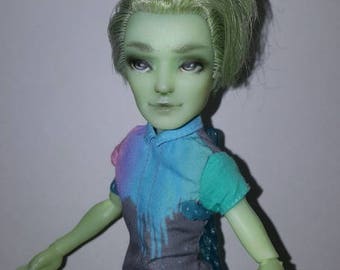Custom monster High Porter Geiss Fashion Art Doll OOAK